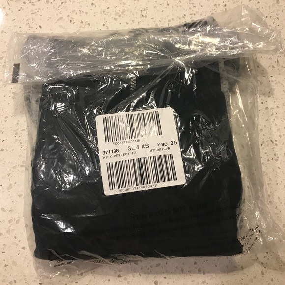 VS VICTORIAS SECRET PINK PERFECT FULL-ZIP HOODIE - Picture 4 of 4